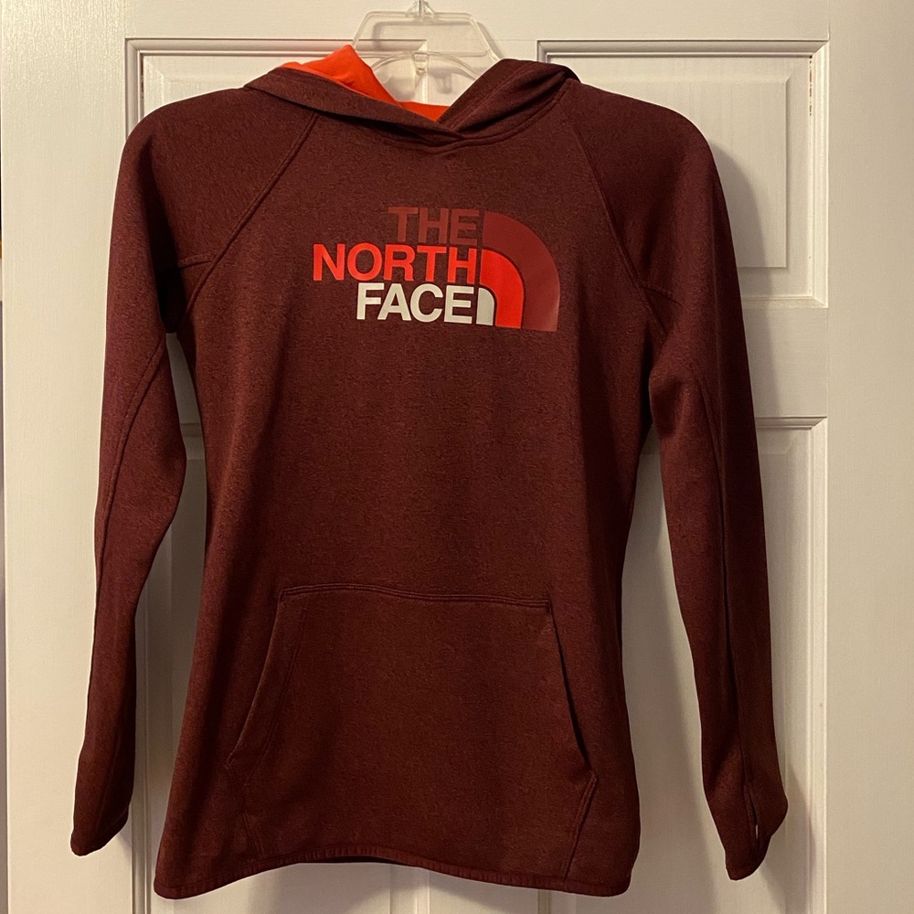 The North Face Burgundy Women’s Hoodie Size Small
